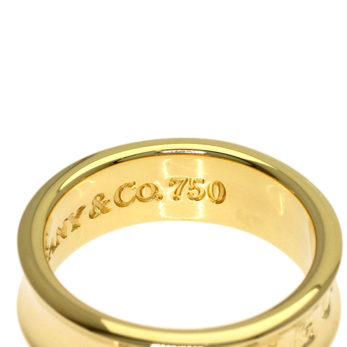 Tiffany & Co 1837 Ring 18k Yellow Gold — view 5