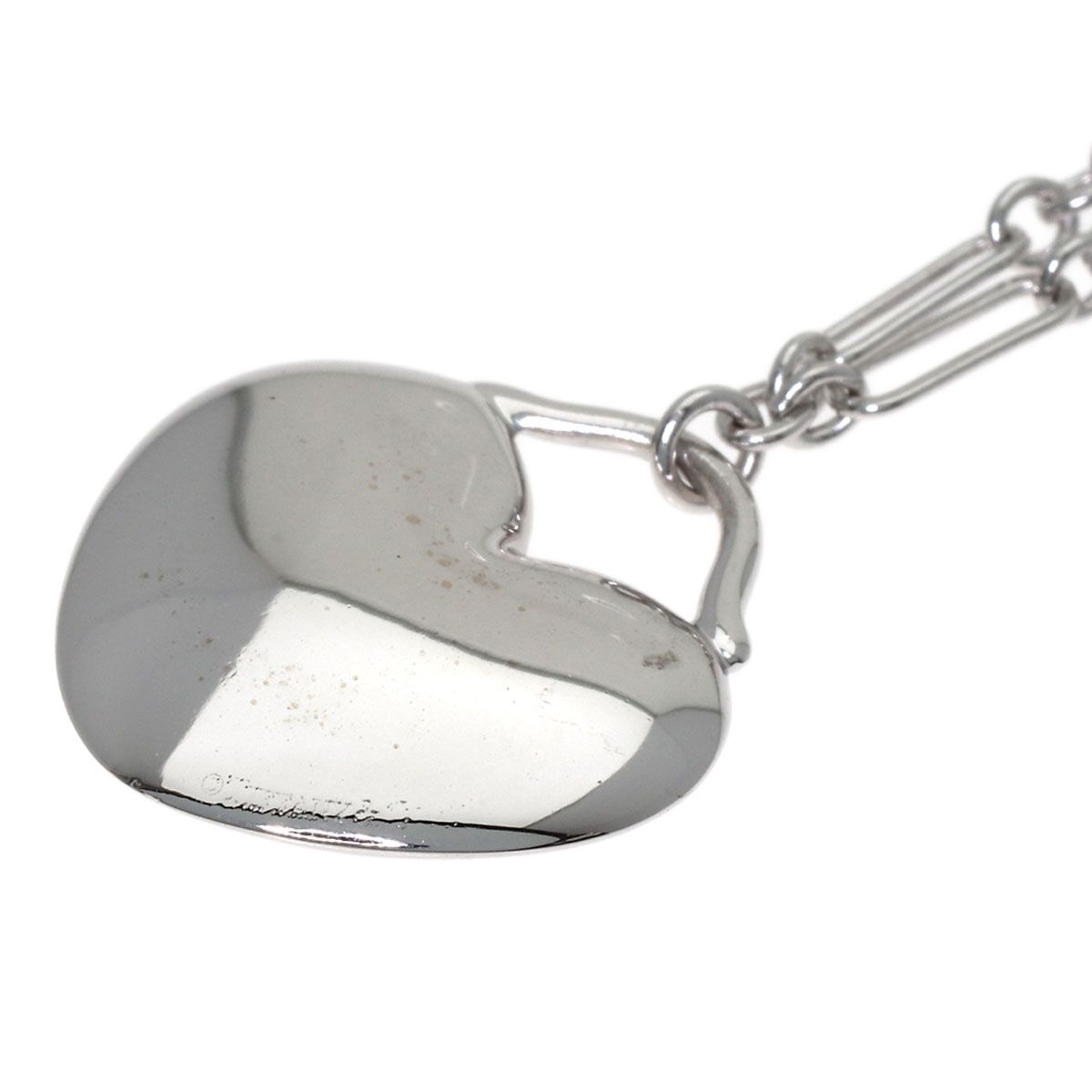 Tiffany & Co Heart Diamond Necklace 18k White Gold — view 5