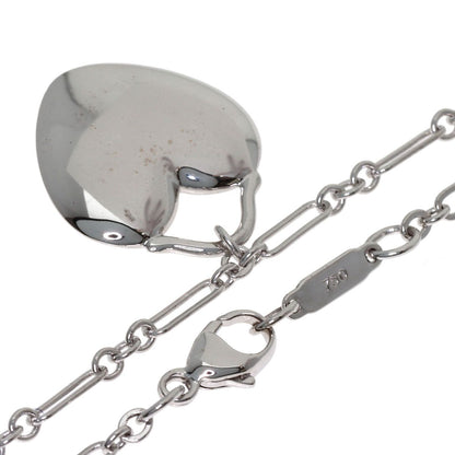 Tiffany & Co Heart Diamond Necklace 18k White Gold — view 2