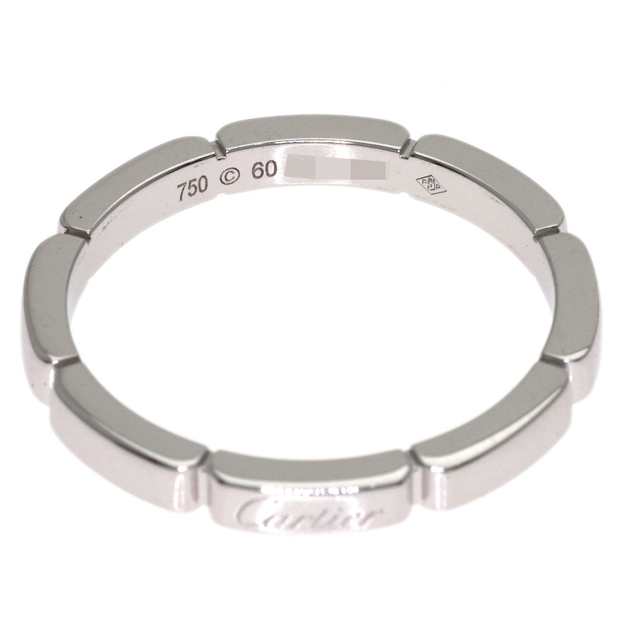 Cartier Maillon Panthere 60 Ring 18k White Gold — view 4