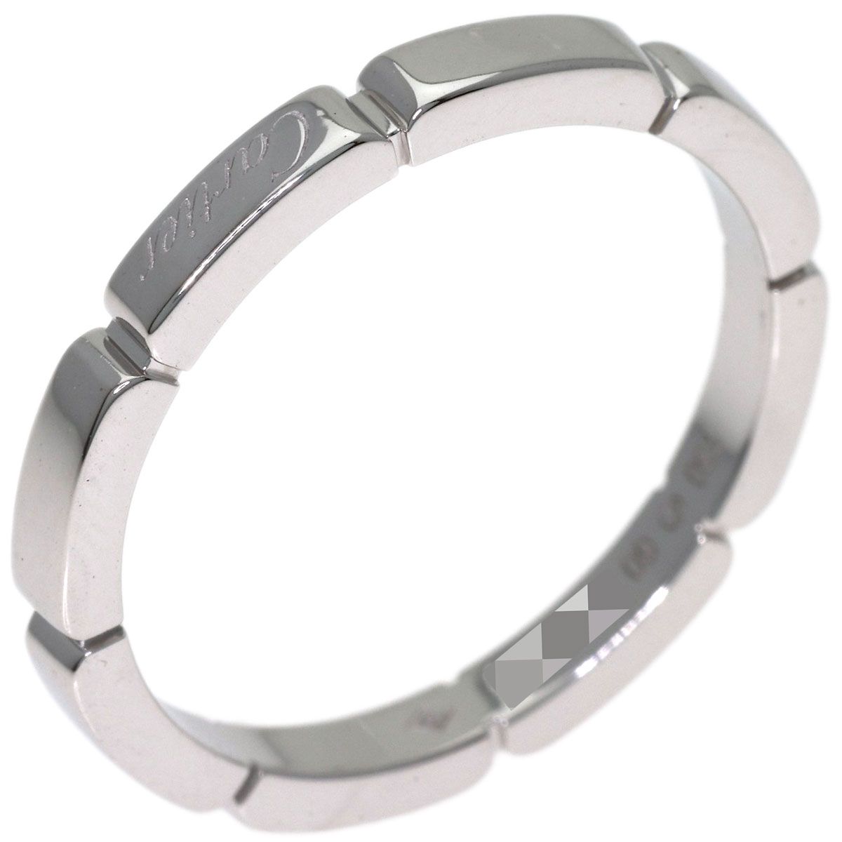 Cartier Maillon Panthere 60 Ring 18k White Gold — view 2