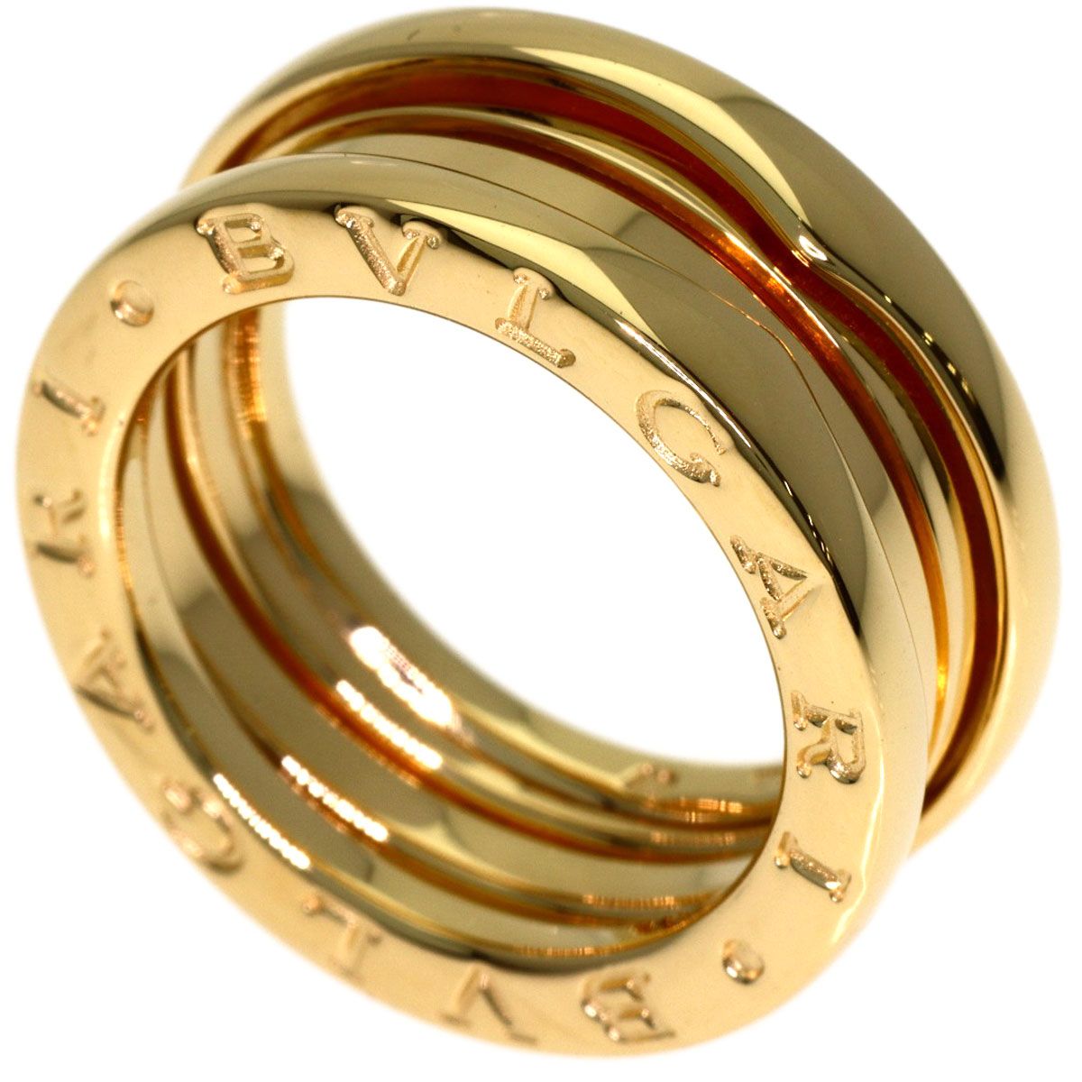 Bvlgari B.zero1 Band 49 Ring 18k Yellow Gold