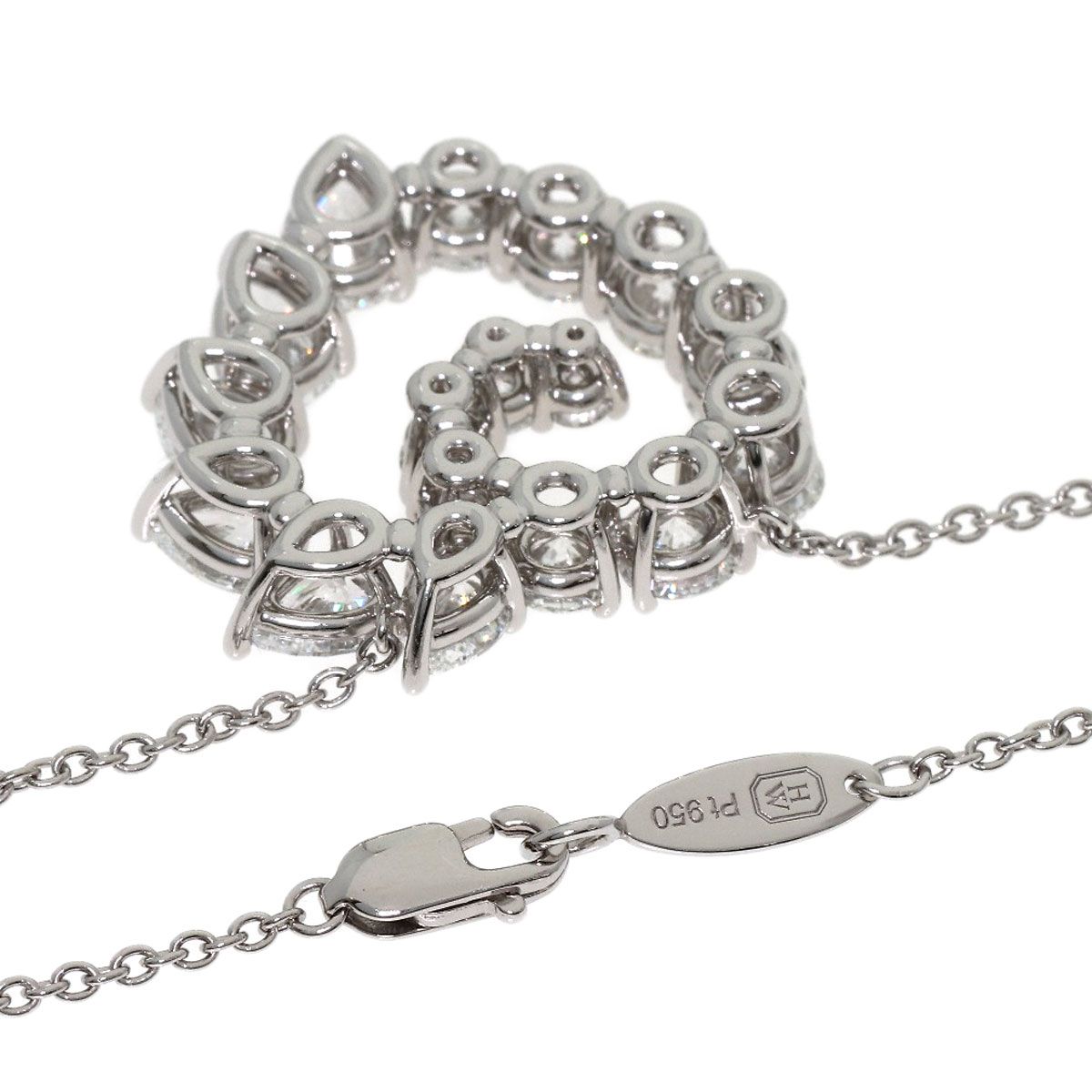 Harry Winston Open Clubstar Diamond Necklace — view 2