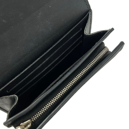 Louis Vuitton Bifold Wallet Mahina Portefeuille Iris Compact Noir Leather — view 4
