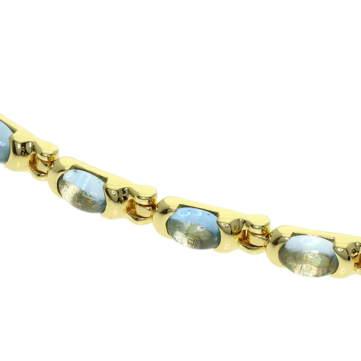 Tiffany & Co Aquamarine Bracelet 18k Yellow Gold — view 2