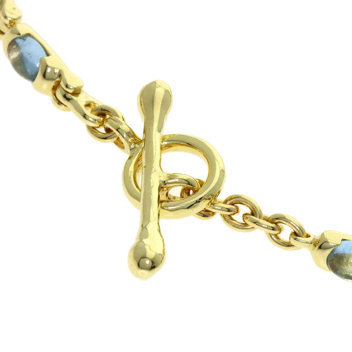 Tiffany & Co Aquamarine Bracelet 18k Yellow Gold — view 3