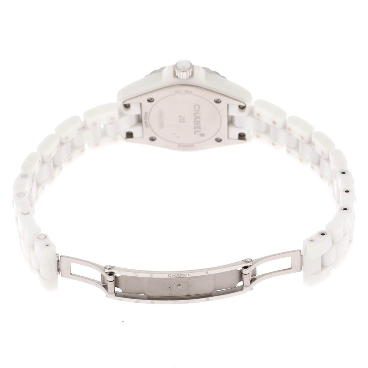 Chanel Watch White Ceramic Shell Quartz — view 4