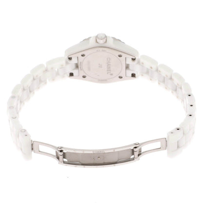 Chanel Watch White Ceramic Shell Quartz — view 4