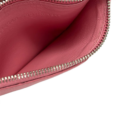 Balenciaga Coin Purse Pink Leather — view 3