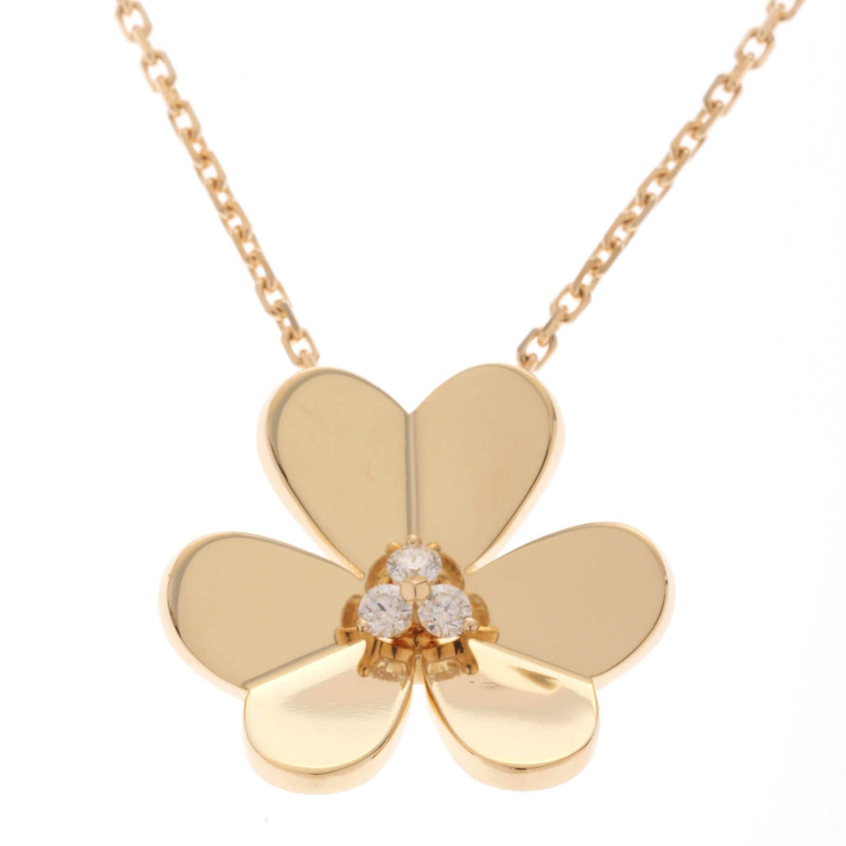 Van Cleef & Arpels Frivole Large Necklace 18k Yellow Gold