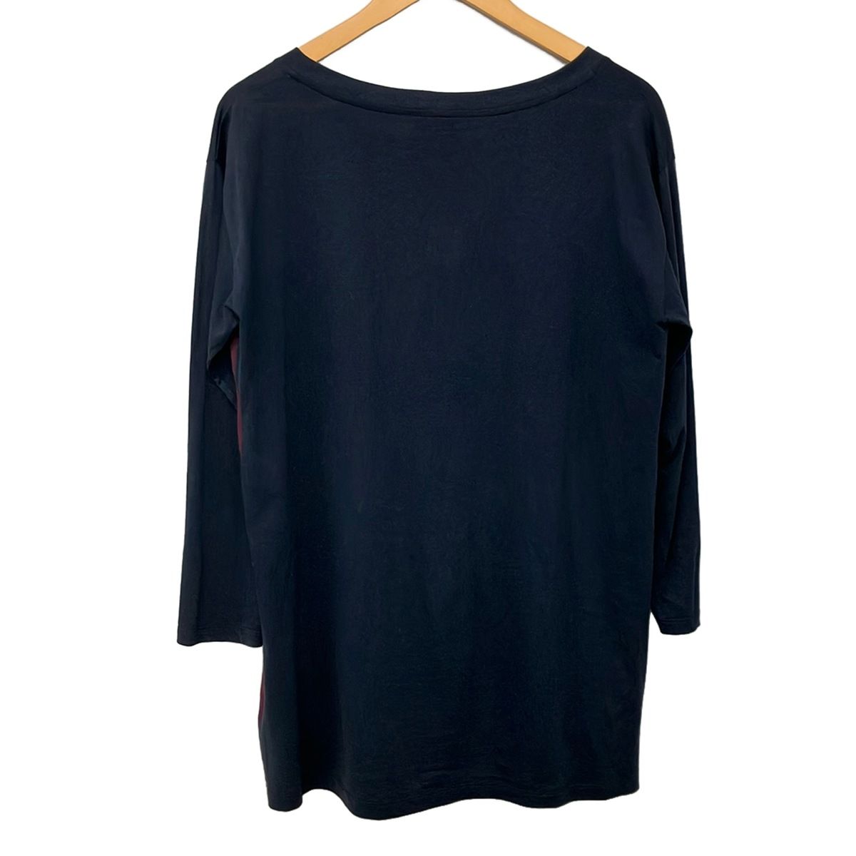 Louis Vuitton Tunic Dark Navy Blue Bordeaux Crew Neck Long Sleeve S — view 2