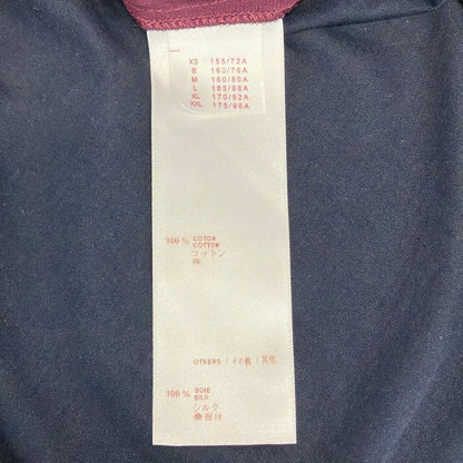 Louis Vuitton Tunic Dark Navy Blue Bordeaux Crew Neck Long Sleeve S — view 4