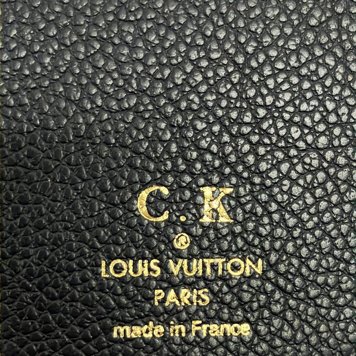 Louis Vuitton Trifold Wallet Monogram Empreinte Portefeuille Victorine Marine — view 5