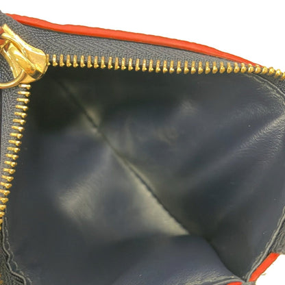 Louis Vuitton Trifold Wallet Monogram Empreinte Portefeuille Victorine Marine — view 4