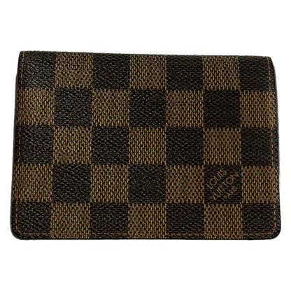 Louis Vuitton Pass Case Damier Porto Vertical Ebene