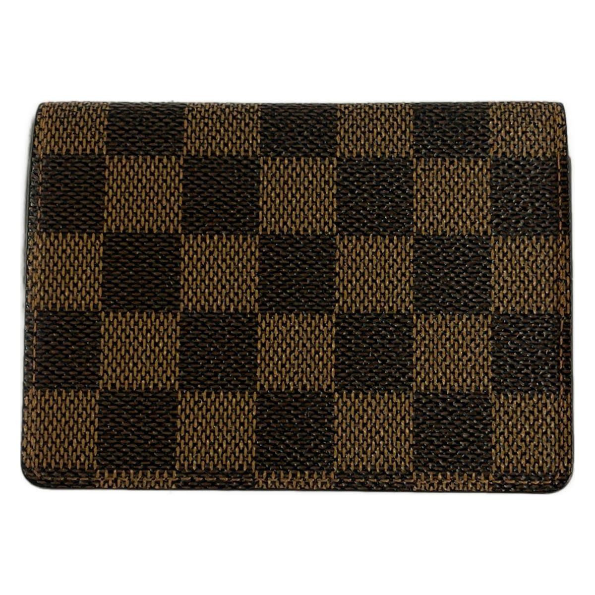 Louis Vuitton Pass Case Damier Porto Vertical Ebene — view 2