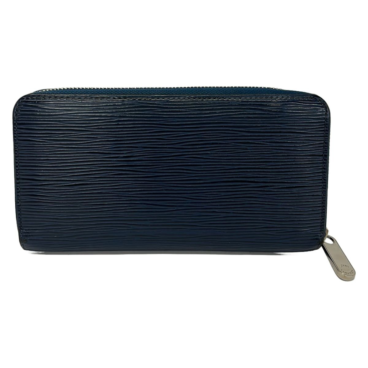 Louis Vuitton Wallet Epi Zippy Indigo Blue Leather — view 2