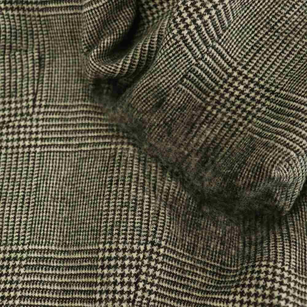 Loro Piana Beams Custom Tailor Tailored Jacket Glen Check Fully Lined Gray — view 5