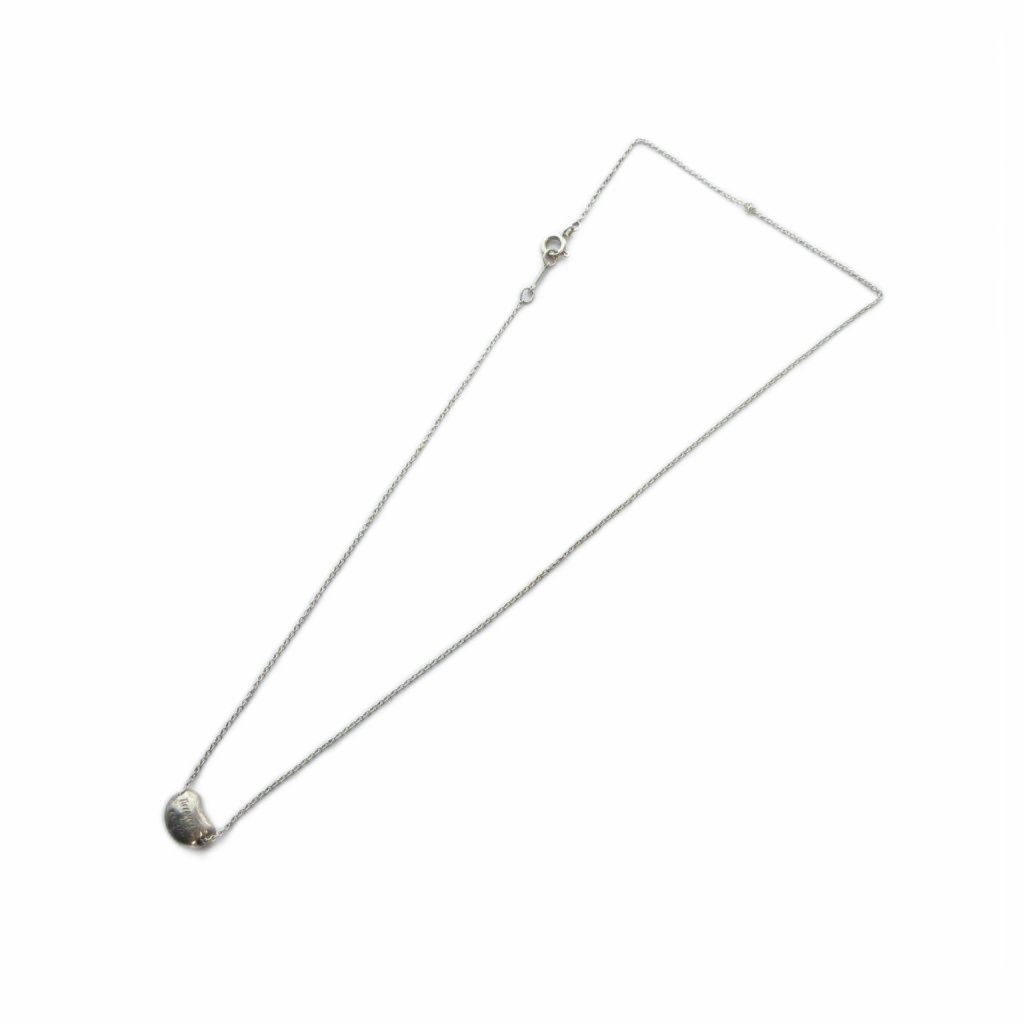 Tiffany & Co Bean Pendant Logo Silver — view 4