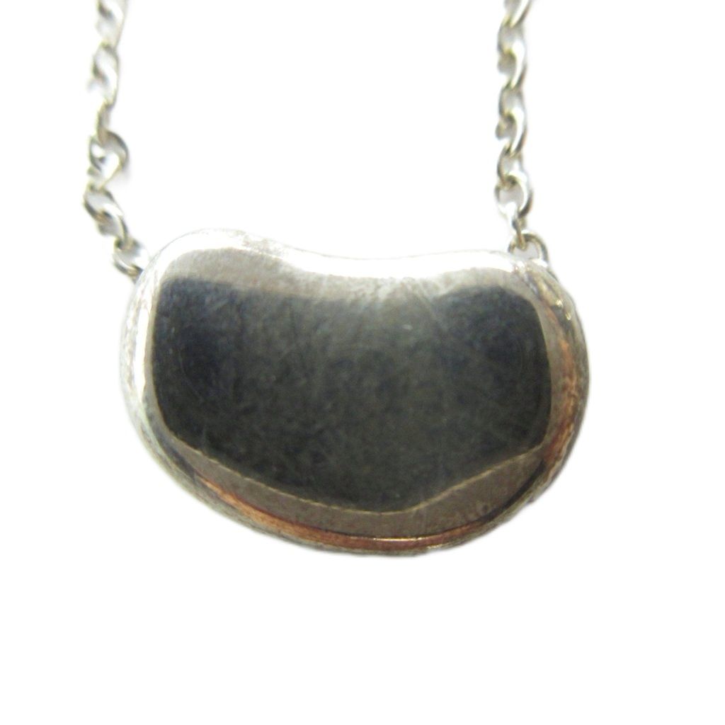Tiffany & Co Bean Pendant Logo Silver