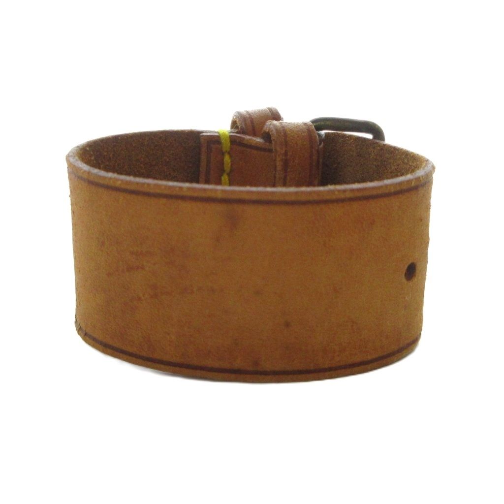 Louis Vuitton Poignet Handle Fixed Belt Logo Leather Brown — view 2