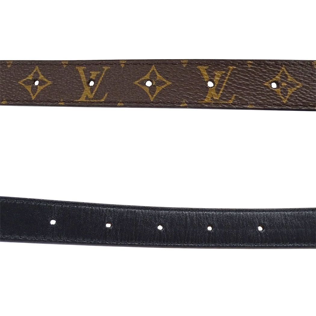 Louis Vuitton Belt Monogram Canvas Calfskin LV Iconic 20 Reversible 65/26 — view 6