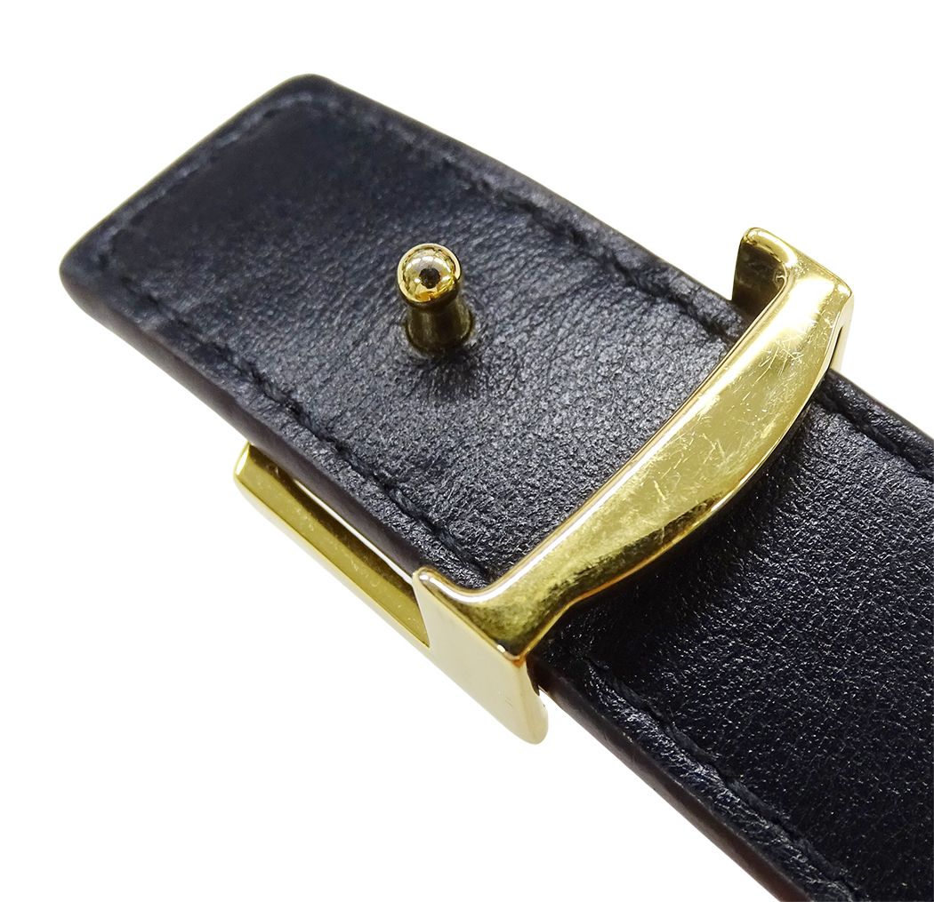 Louis Vuitton Belt Monogram Canvas Calfskin LV Iconic 20 Reversible 65/26 — view 7