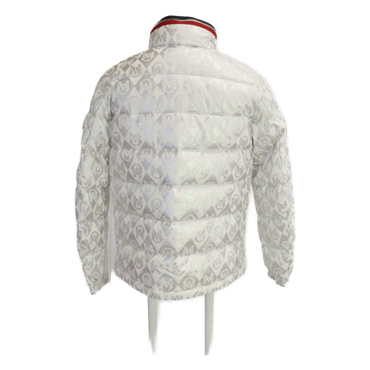 Moncler Bourne Total Logo Down Jacket — view 3