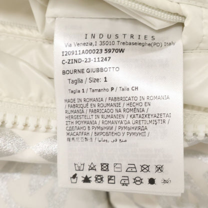 Moncler Bourne Total Logo Down Jacket — view 8