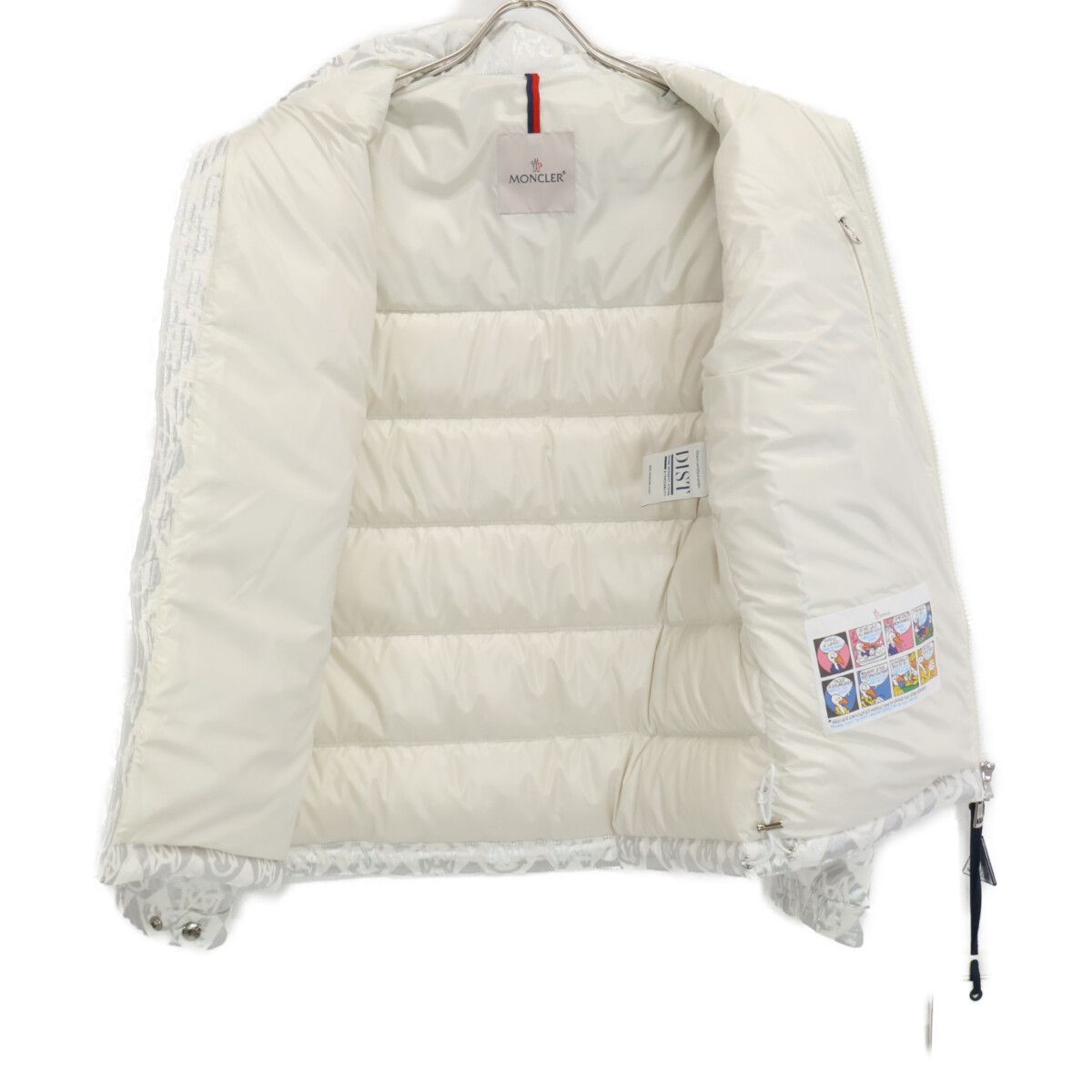 Moncler Bourne Total Logo Down Jacket — view 4