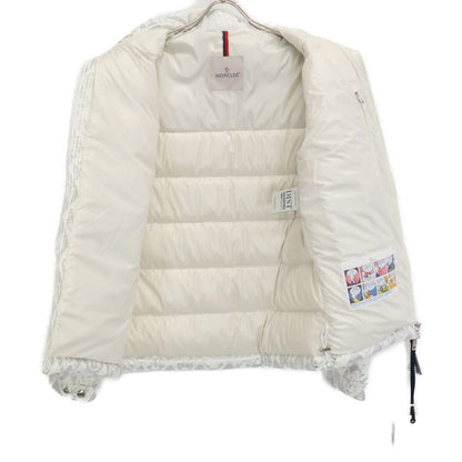 Moncler Bourne Total Logo Down Jacket — view 4