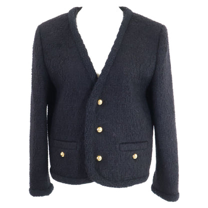 Celine Cashmere Silk Mixed Chasseur Jacket 38