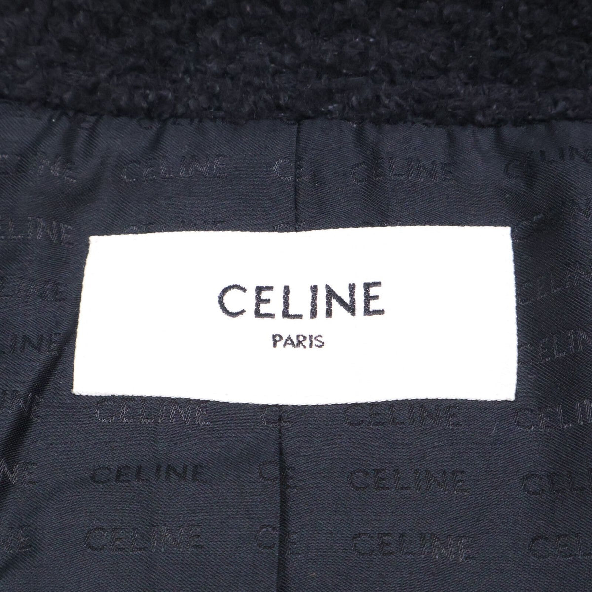 Celine Cashmere Silk Mixed Chasseur Jacket 38 — view 5
