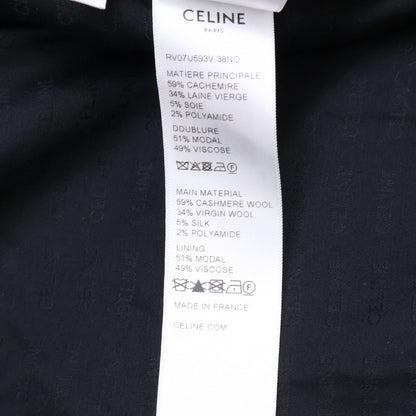 Celine Cashmere Silk Mixed Chasseur Jacket 38 — view 6