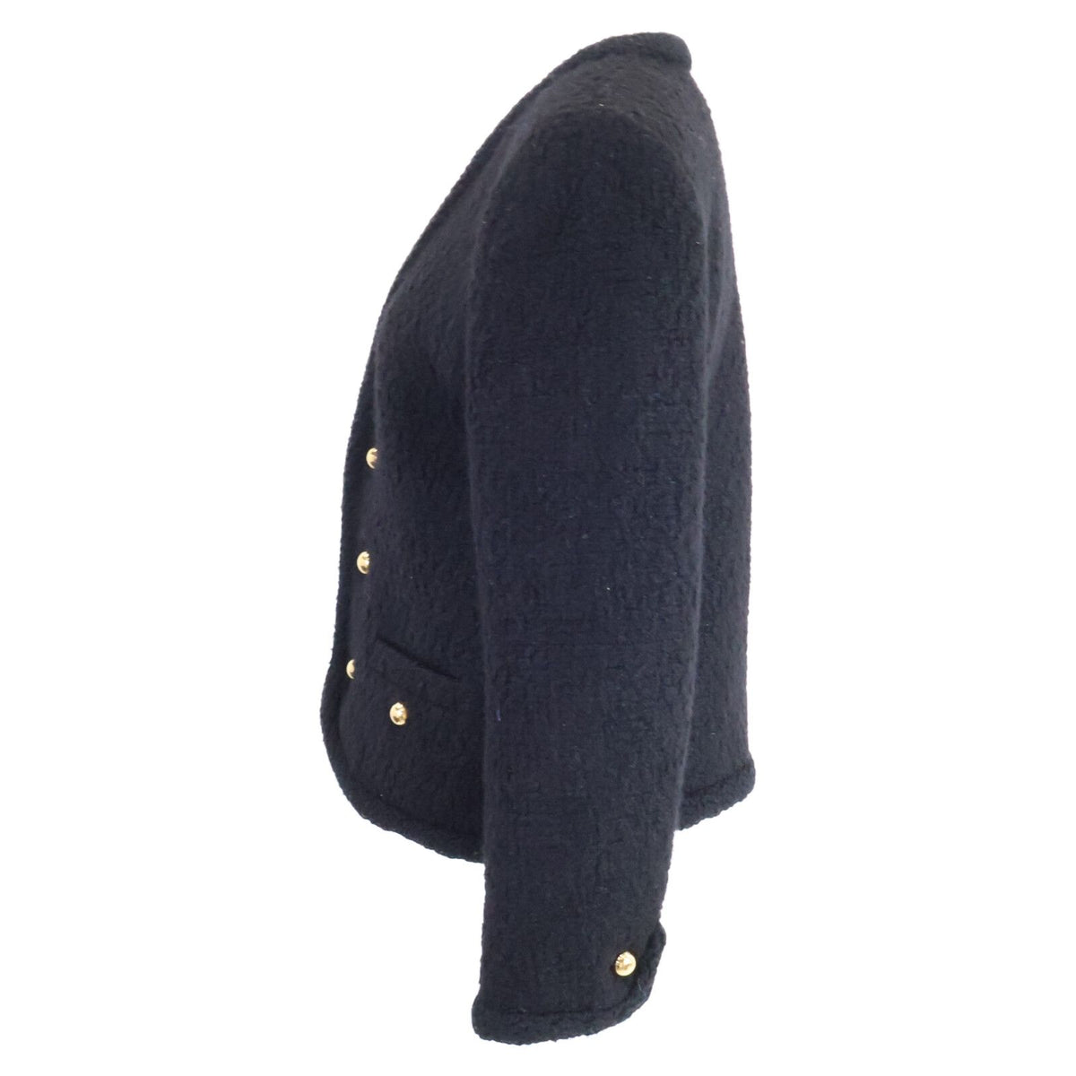 Celine Cashmere Silk Mixed Chasseur Jacket 38 — view 2