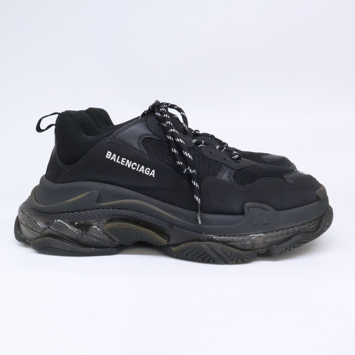 Balenciaga Triple S Clear Sole Low-Top Sneakers — view 4