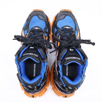 Balenciaga Runner Distressed Cutoff Mesh Sneakers — view 5