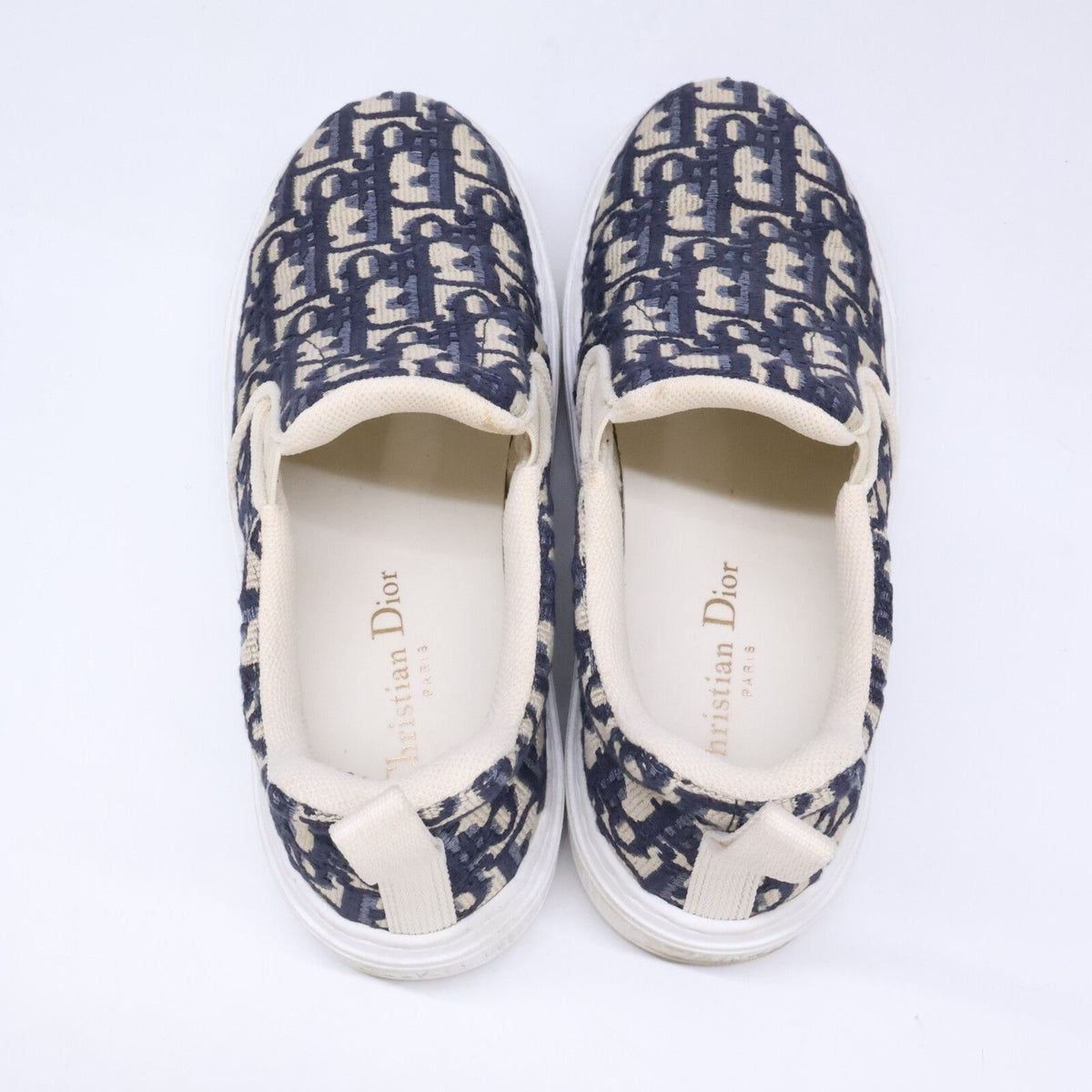 Dior Obligue Solar Slip-on Slippers — view 5
