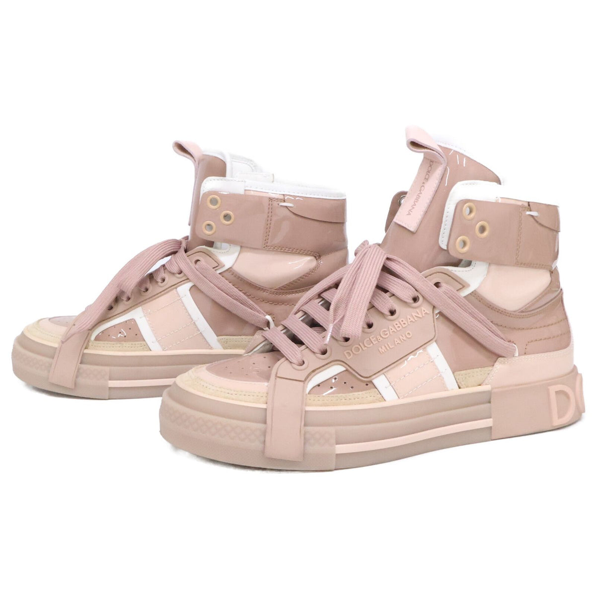Dolce & Gabbana Custom 2 Zero High Top Sneakers