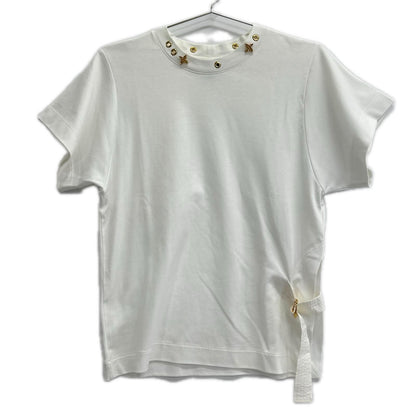 Louis Vuitton White Side Strap Short Sleeve T-Shirt XS