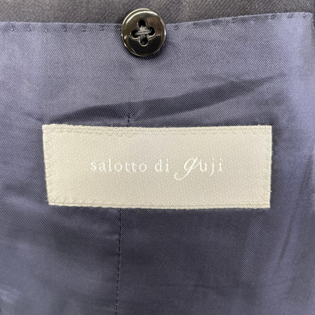 Loro Piana Salotto Di Guji Navy Wool 365 Single Suit 50 — view 6