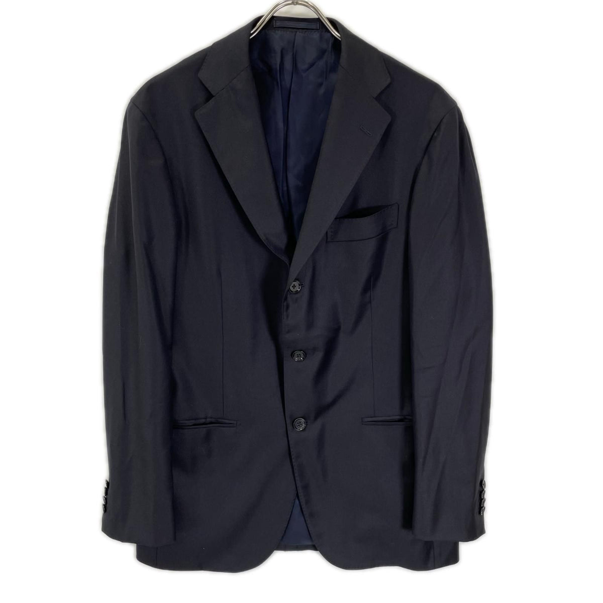 Loro Piana Salotto Di Guji Navy Wool 365 Single Suit 50 — view 2