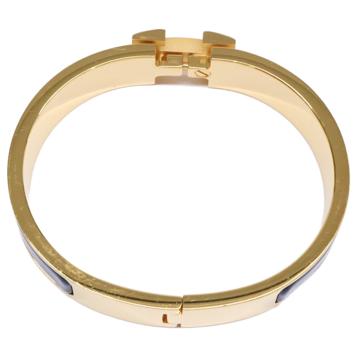 Hermes Clic H Enamel Bracelet — view 6
