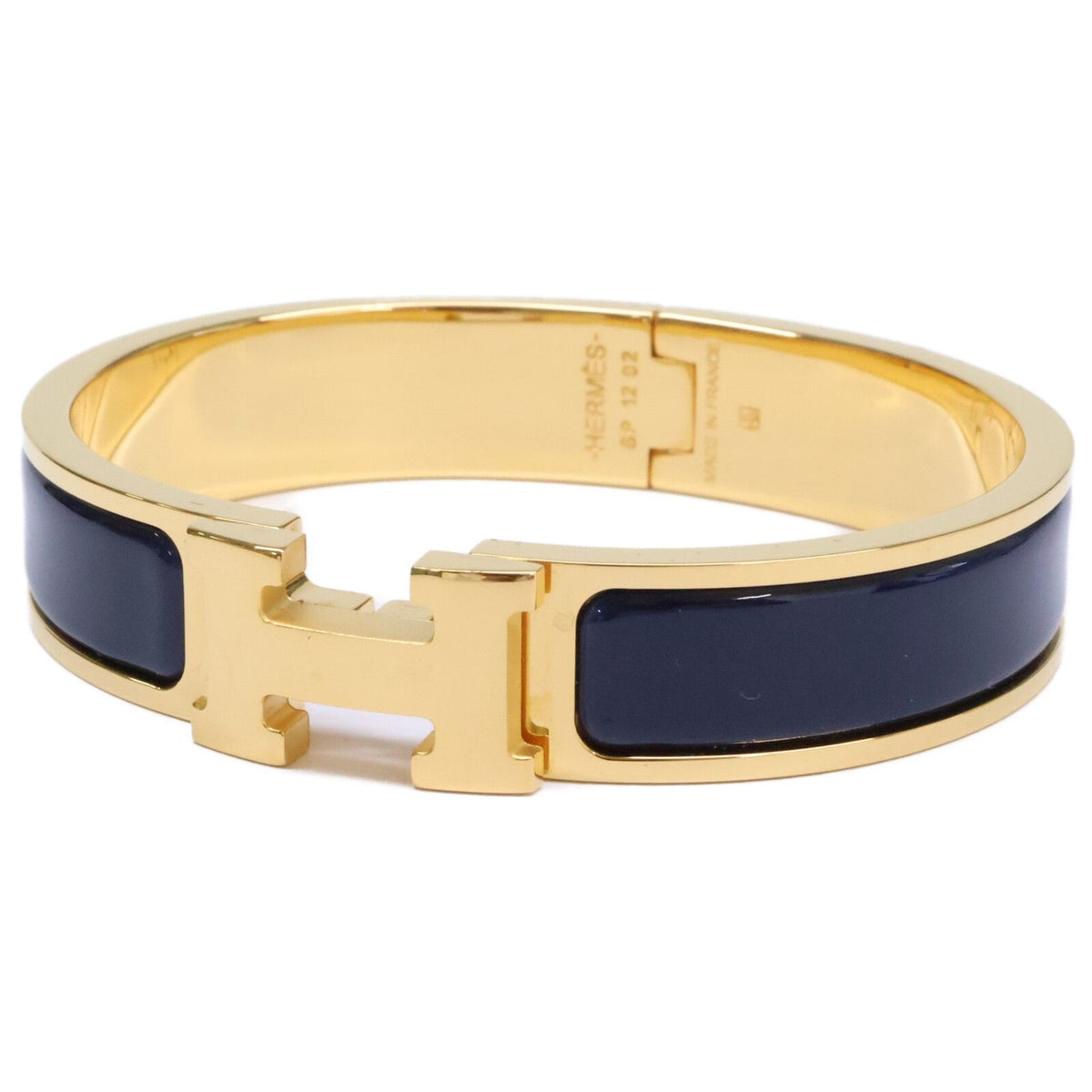 Hermes Clic H Enamel Bracelet