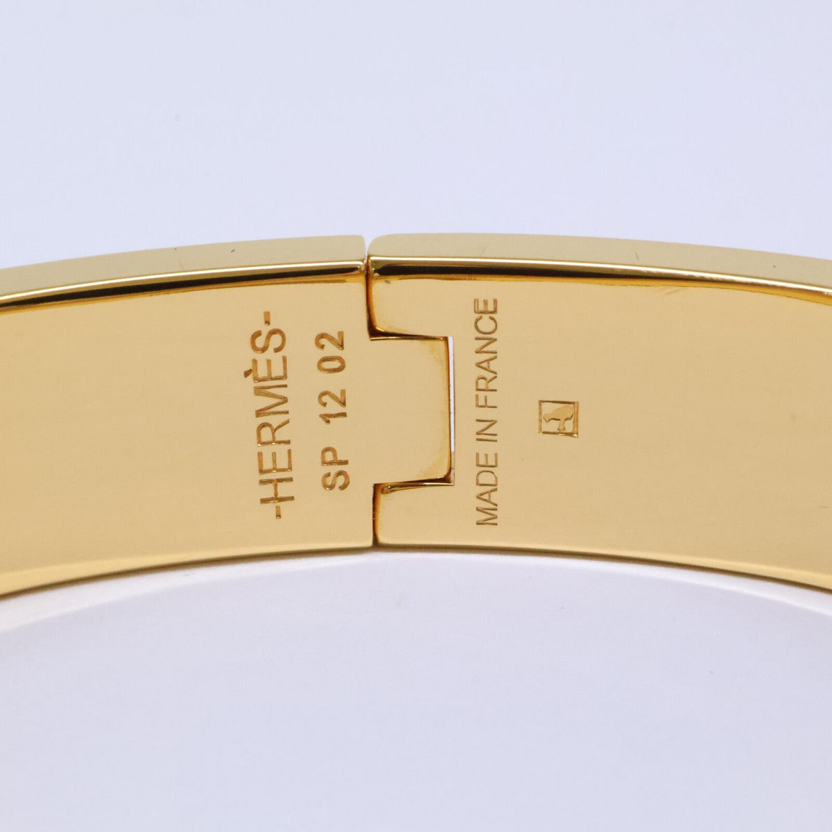 Hermes Clic H Enamel Bracelet — view 8