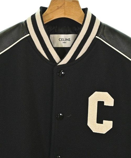 Celine Varsity Jacket Black — view 5