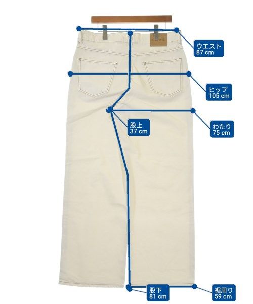 Celine Denim Pants White — view 7