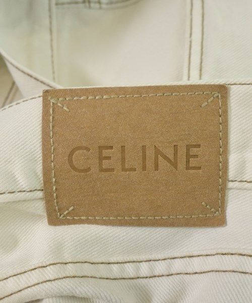 Celine Denim Pants White — view 3