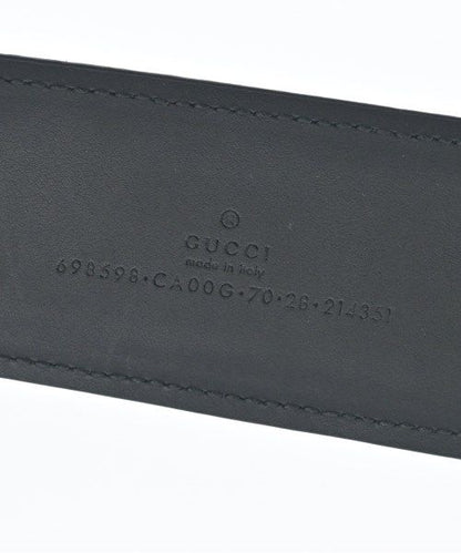 Gucci Suede Belt Black — view 5