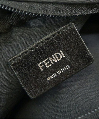 Fendi Zucca Pattern Mini Shoulder Bag Black — view 5